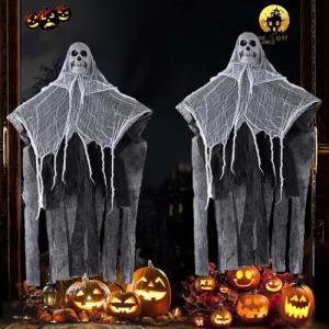 VIDSTW 2 Piezas Halloween Decoracion de Fantasma, Decoració…