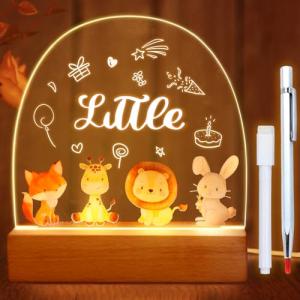 Luz Nocturna Infantil, Regalos Personalizados, Lampara Bebe…