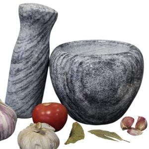 Mortero de Mármol Natural – Diseño Elegante y Resistente pa…