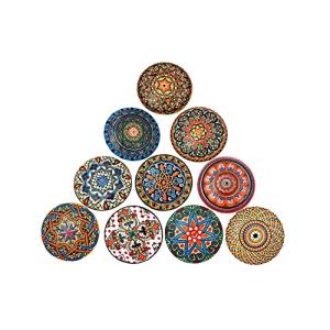 10 tiradores vintage de cerámica con distintos diseños de f…