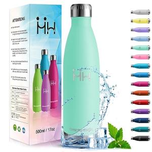 HoneyHolly Botella Termica - 500ML - Botella agua Acero Ino…