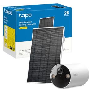 Tapo C410 Kit - Cámara de vigilancia Solar con batería Exte…