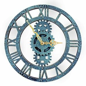 Taodyans Reloj de pared para exteriores, 30 cm, reloj de pa…