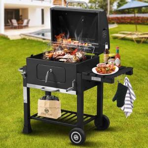 Strattore Barbacoa de Carbón Ajustable XL Parrilla de Carbó…
