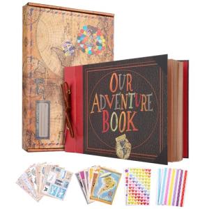 Our Adventure Book Scrapbooking album11.9 X 7.6 Inch,3d Ret…