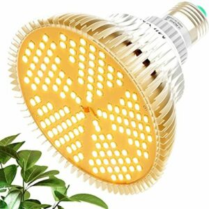 MILYN 100W Bombilla LED para Cultivo Espectro Completo Lámp…