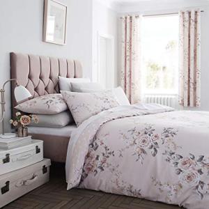 Catherine Lansfield Canterbury Blush - Funda nórdica (135 x…