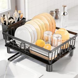 LIONONLY Escurridor de Platos,Escurreplatos de Acero Inoxid…