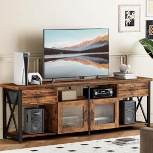 Mueble TV, Alto Mueble TV de Estilo Industrial, Meuble para…