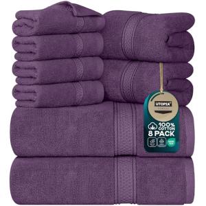 Utopia Towels - Juego de Toallas Premium de 8 Piezas, 2 Toa…