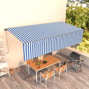 Festnight Toldo Motorizado 6 x 3 m con Persiana, Toldo Eléc…