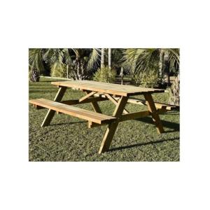 Faura - Mesa Picnic - Madera tratada