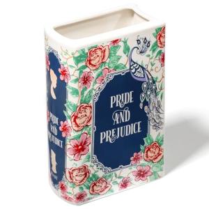 Dnnnii Jarrón decorativo original grande en forma de libro,…