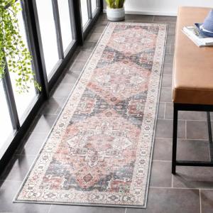 Carvapet Lavable Alfombras de Pasillo 60x240cm Alfombra Cor…