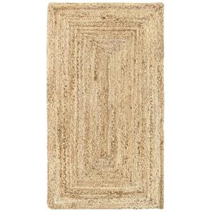 Hamid Alfombra Yute Alhambra Color Natural - Alfombra 100%…