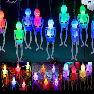 Luces de Esqueleto,Luces de Cadena de Halloween,Luces de Ca…