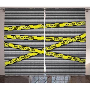 ABAKUHAUS Policía Cortinas, No Deje Pasar Wraps, Sala de Es…