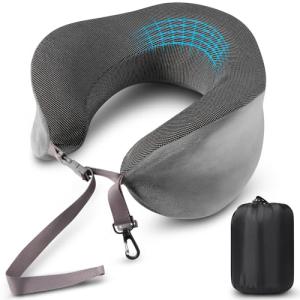 Blendura Almohada de Viaje, Almohada Cervical de Espuma Vis…