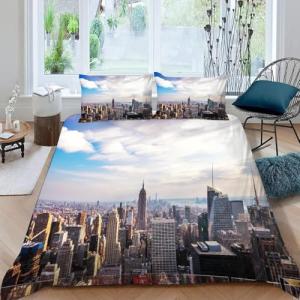 Funda Nordica Cama 135/150 Nueva York, Suave Transpirable M…