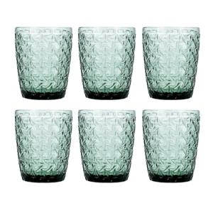 Bidasoa Agata Set 6 Vasos Bajos Vidrio 30cl