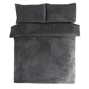 Sleepdown Juego de Funda de edredón de Forro Polar con Fund…