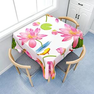 Chickwin Antimanchas Impermeable Mantel para Mesa Cuadrado…