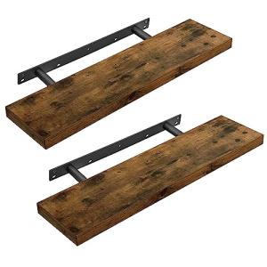 VASAGLE Estante de Pared, Juego de 2, Estante Flotante, 20…