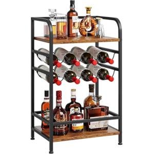 Dripex Botellero, Estante para Botellas, Soporte de Vino Vi…