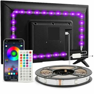 Enteenly Tira LED TV, 3m Luces Habitación, TV RGB 5050, USB…