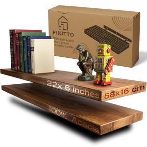 FINITTO | baldas flotantes pared 'FILO' | pack de 2 en made…