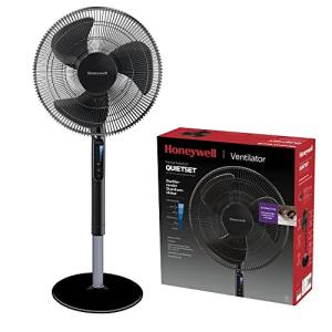 Honeywell Advanced QuietSet Ventilador de Pie Oscilante, 5…
