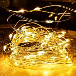 FREMON Guirnalda Luces, 8 Modos de Iluminación Luz Navidad,…