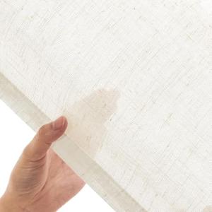 Deconovo Cortinas semitransparentes con cinta fruncida, cor…