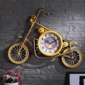 Escultura De Reloj De Pared De Motocicleta De Pared - Decor…