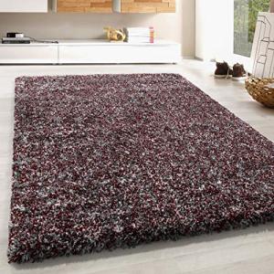 HomebyHome Alfombra de pelo largo Shaggy monocolor, diseño…