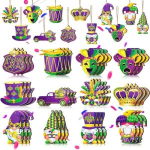 MiuxE 36Pcs Decoración Del Carnaval, Accesorios Decorativos…
