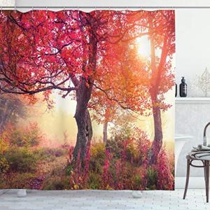 ABAKUHAUS Bosque Cortina de Baño, Flores en el Parque de ot…