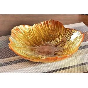 YJDZ Nordic Modern - Frutero de cristal con forma de flor n…