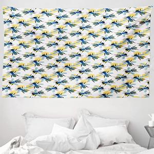 ABAKUHAUS Abeja Reina Tapiz de Pared y Cubrecama Suave, Est…