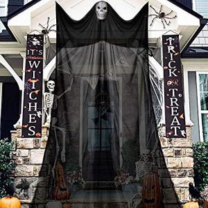 GOLRISEN Decoración de Fantasma Colgante de Halloween de 3,…