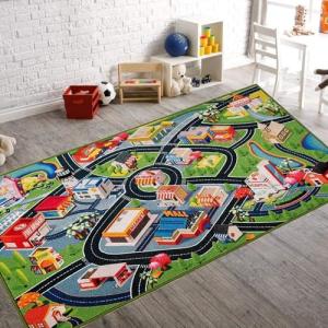 Booooom Jackson Alfombra Infantil Carretera para Jugar con…