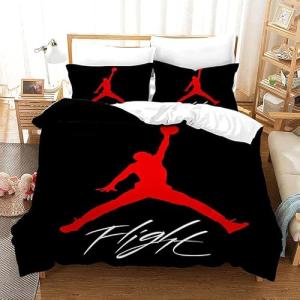 ZGRTZH Funda Nordica Cama 150 Baloncesto Microfibra Juego d…