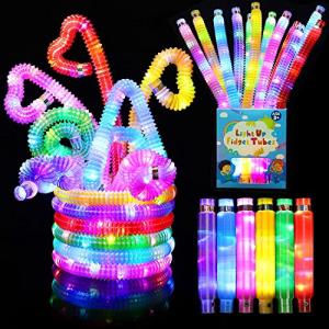12 Piezas Pulseras Luminosas Fluorescentes Decoracion Cumpl…