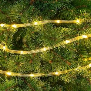 LOLAhome Manguera de Luces de Navidad de 8 Funciones con 48…