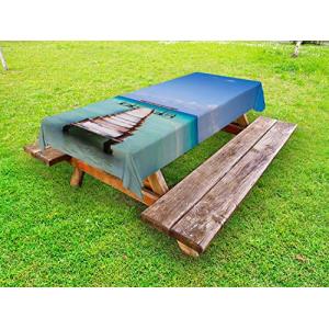 ABAKUHAUS Puente de Madera Funda Nórdica, La Gente sentada…