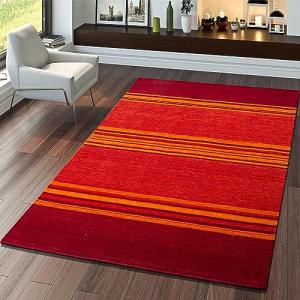 TT Home Alfombra Tejida A Mano Gabbeh Calidad Lana Jaspeado…