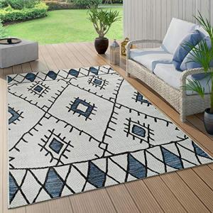 Paco Home Alfombra De Tejido Plano Interior Y Exterior Dise…