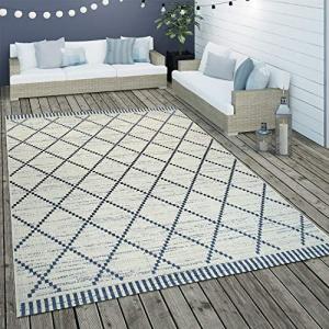 Paco Home Alfombra De Tejido Plano Interior Y Exterior Moti…