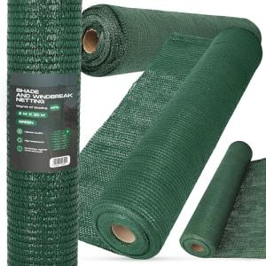 Instalguru Malla Sombreo 2m x 50m Red de Sombra 55% Mallas…