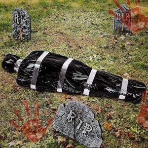 Cadáver Falso Hinchable para Colgar, Decoración de Hallowee…